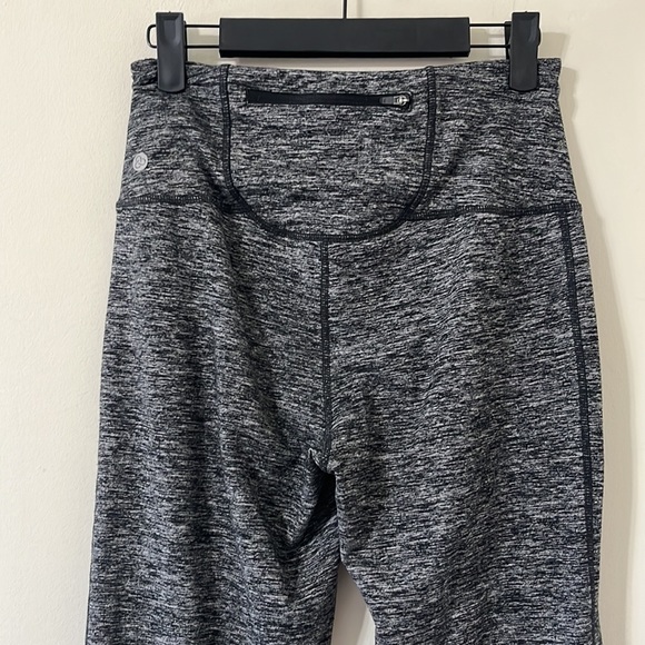 ZELLA High Waist Cozy Tech Flare Black Melange Pants Size Small - Picture 6 of 12